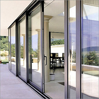 Residential Aluminum Door - Sliding Style