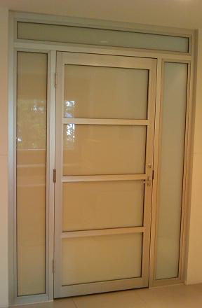 residential glass door installation