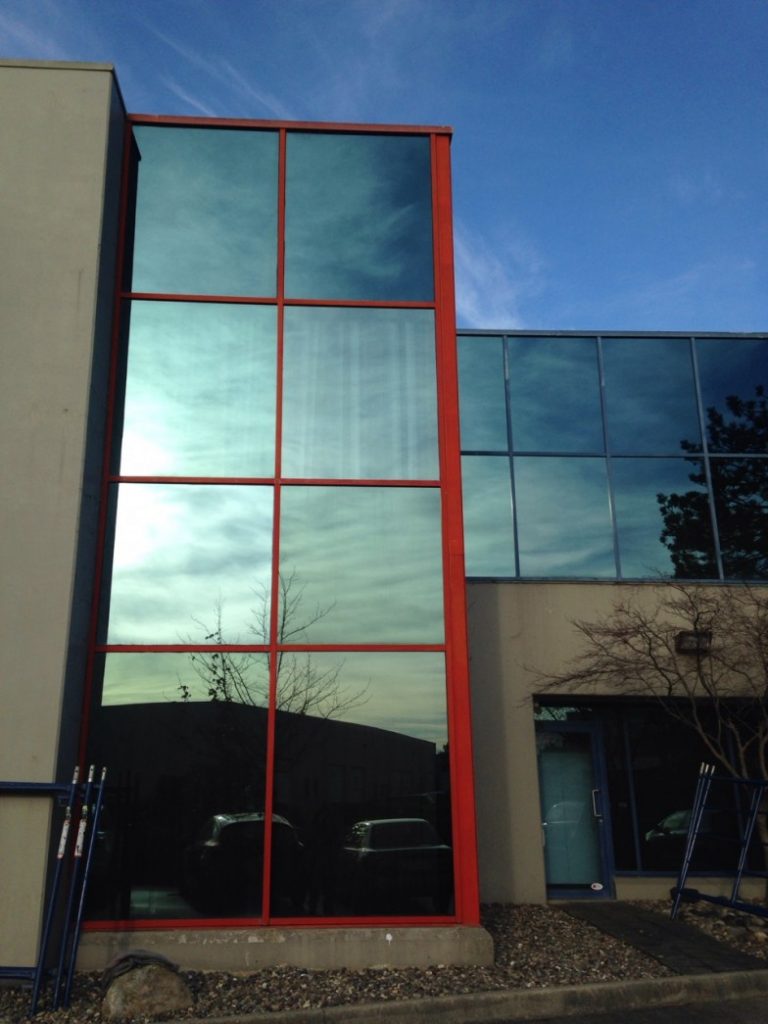glass wall