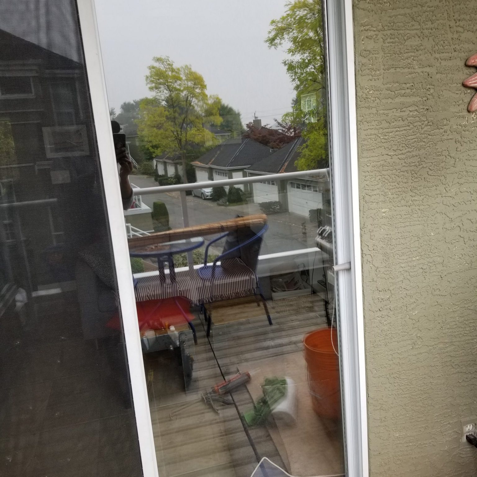 Weather stripping replacement for existing residential patio sliding door